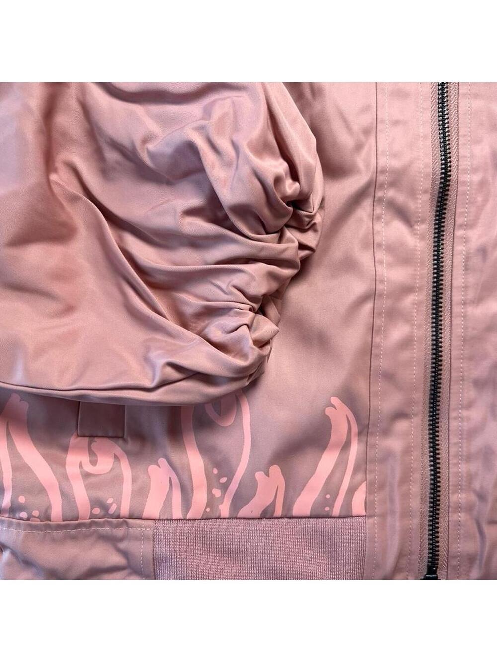 Civil Regime Cropped woman’s Jacket pink, size small.